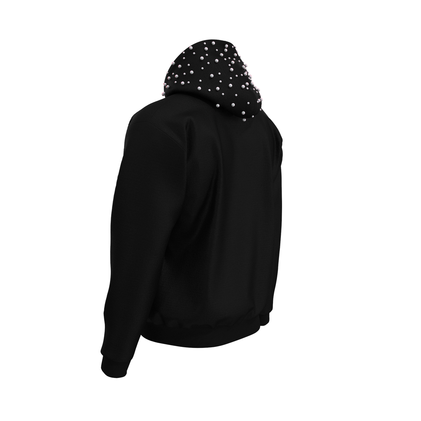Nurse Glam Pearl Embellished Hoodie