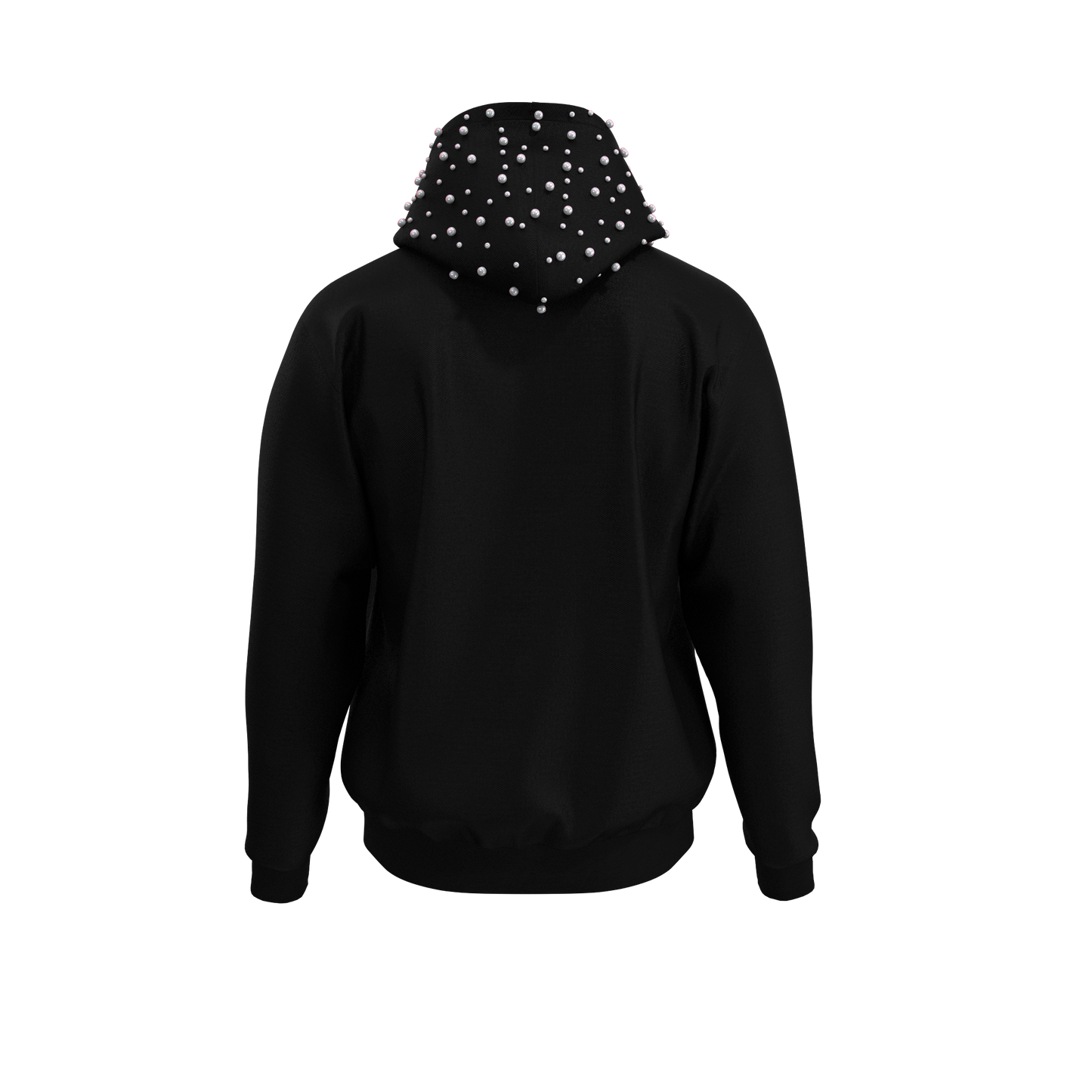 Nurse Glam Pearl Embellished Hoodie