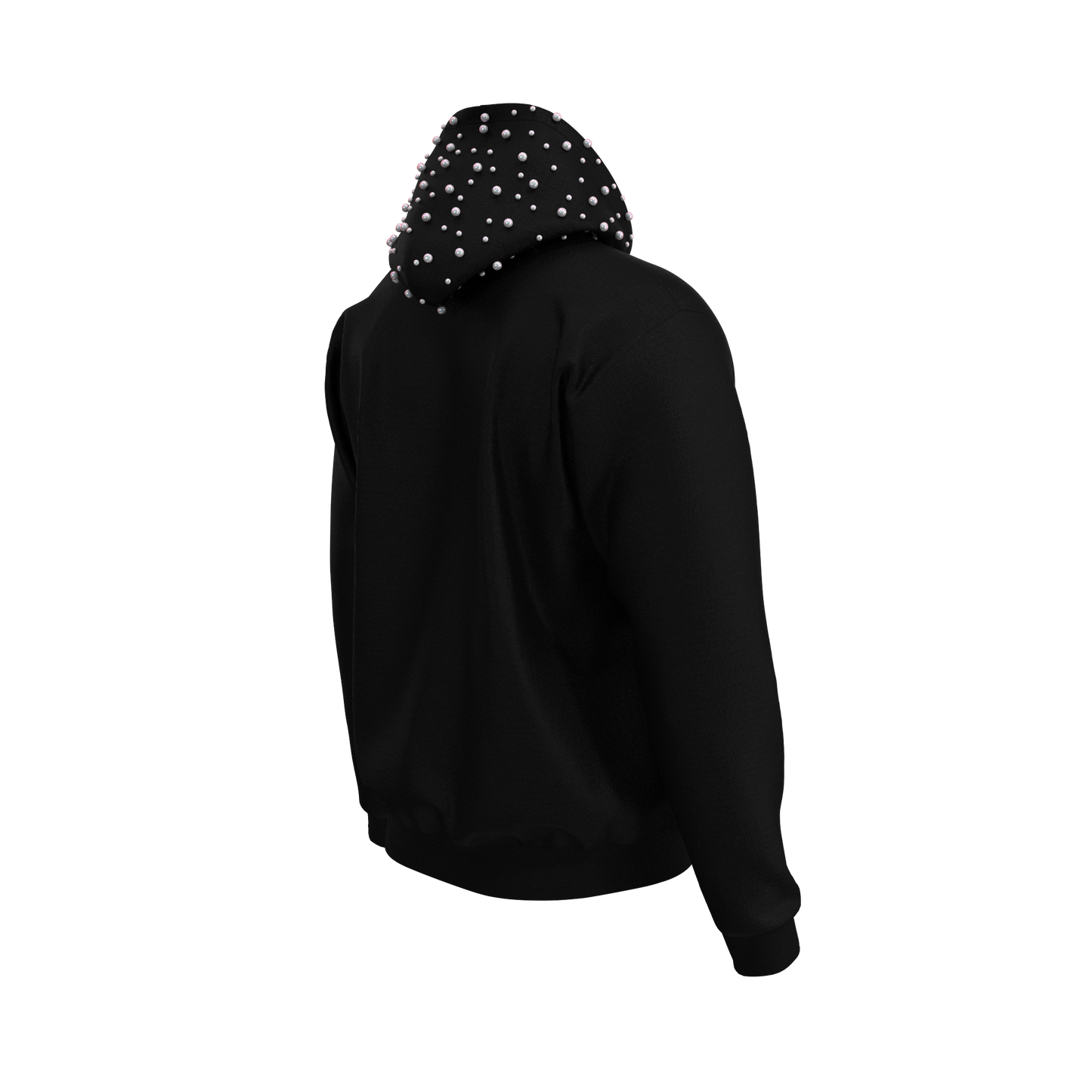Nurse Glam Pearl Embellished Hoodie