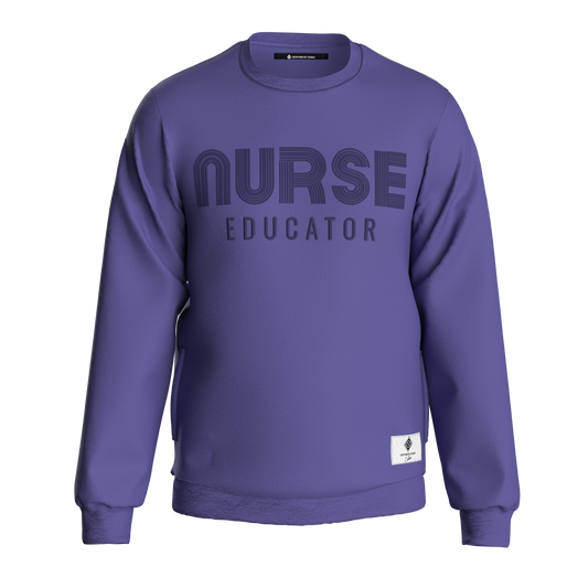 Embroidered Nurse Educator Sweatshirt