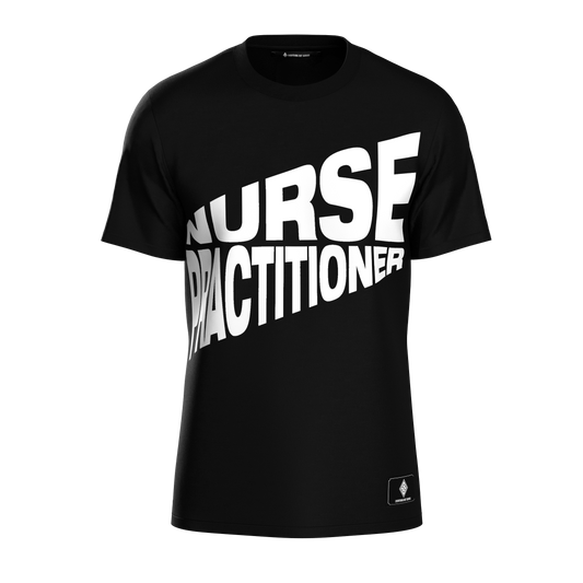 Nurse Practitioner Diagonal Care Tee